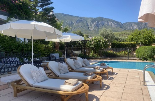 Dogankoy Villa | Bellapais Villa with private pool and Sea Views with interior designed finish