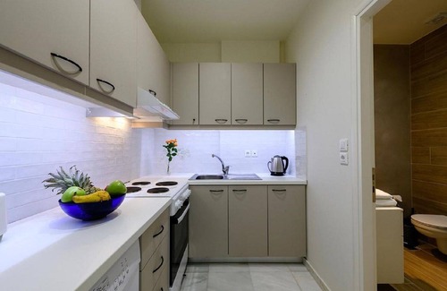 Agios Nikolaos Apartment | Bellevue Suites - Studio 1 with Pool View