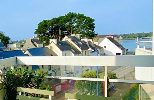 Benodet Apartment | Benodet 100m sea, charming T2 3⭐️ very bright new terrace sea view