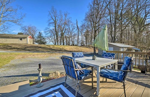 Berkeley Springs House | Berkeley Springs Vacation Home w/Fire Pit!