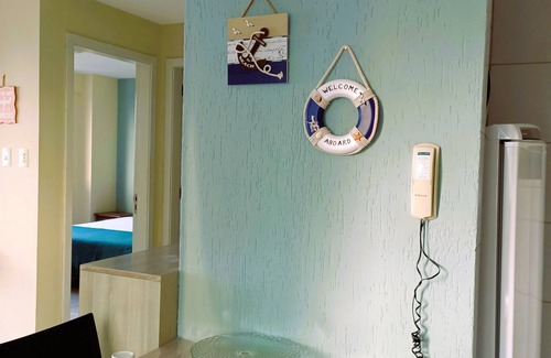 Ponta Negra Apartment | Best location 2 bedrooms, garage, Wi-Fi, incredible sea view! 100m from the beach