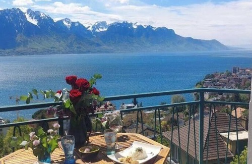 Chernex House | BEST Montreux Panoramic View, Swiss Authenticity 1-9 Guests