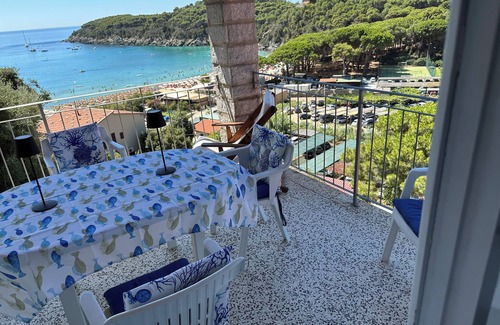 Elba Island Apartment | Best panoramic apartment - Fetovaia, Elba apartment with a view in Fetovaia