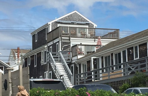 Provincetown Condo | Best top floor deck and view of the water in Provincetown's Near West End