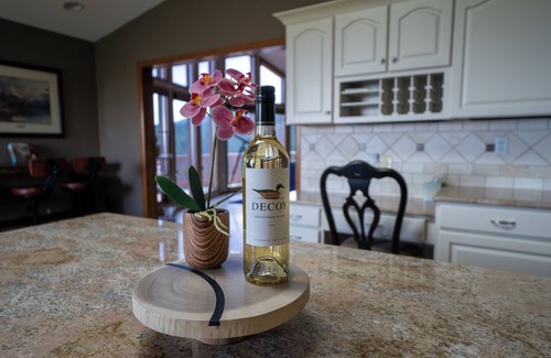 Bailey House | Best view! Infinity Swing, Spa, Decks, Big Kitchen, 3,100 Sq Ft, A/C, Ping Pong