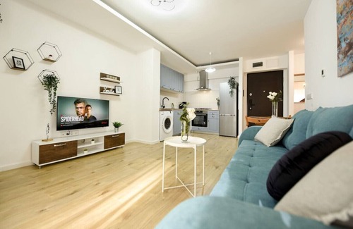 Sector 2 Apartment | BEYOND ABSTRACT | Gorgeous 1BR Apt