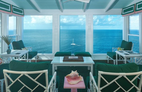 Great Cruz Bay House | Beyond the Sea - Waterfront/cliffside Villa, A/C, Generator - Sunsets amazing!