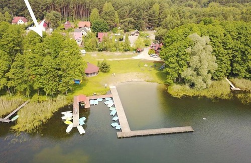 gmina Drezdenko House | Biały domek 100 m do jeziora