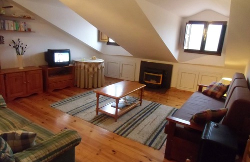 Bielva Apartment | Bielva, penthouse with beautiful views in the heart of Nansa, near the coast