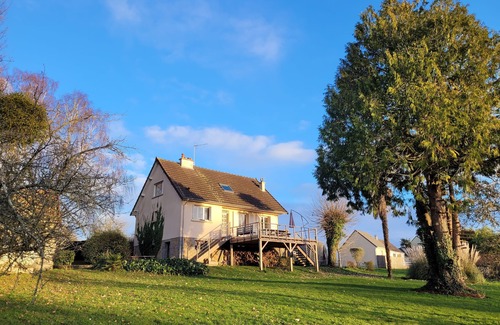 Saint-Jean-le-Thomas House | Big House Bay of Mont Saint Michel close to the sea, St Jean Thomas