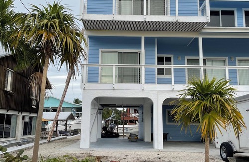 Big Pine Key House | Big Pine House, 4/2 two story, canal access 75 ft dock and stunning Bay view.