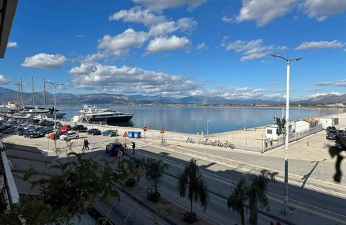 Nafplion City Centre Apartment | Big size appartment at the port of the old city of Nafplio with view to the sea.