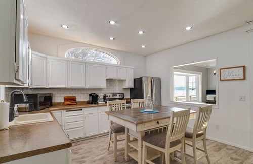 Ortonville House | Big Stone Lake Access: Home w/Private Beach