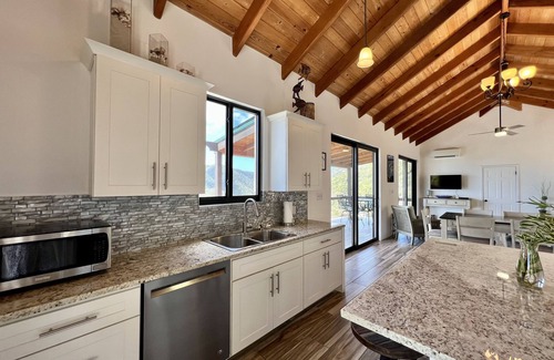 Ajax Peak Villa | Big Views Over the Private Pool from this Simple Modern Getaway