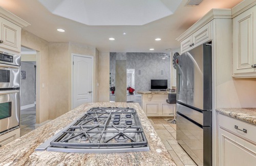 Clovis Cottage | Billiards & Private Pool: Bright Clovis Home!
