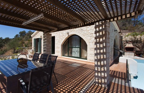 Stalos Villa | Bio-Energy ~ VILLA "ANTONIS" ~ Fantastic views of the mountains and sea~