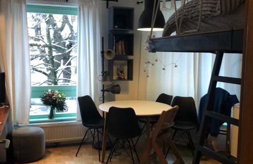 Ljubljana City Centre Apartment | Birch central studio on main square
