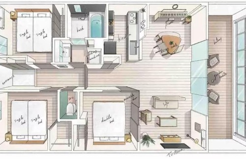 Naha Apartment | Blanciera Naha Akebono Premist 1108