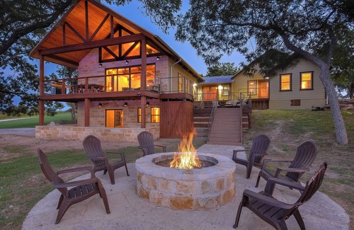 Blanco House | Blanco River, Beautiful Valley, 6 Acres, Sleeps 11, Pool & Hot Tub.