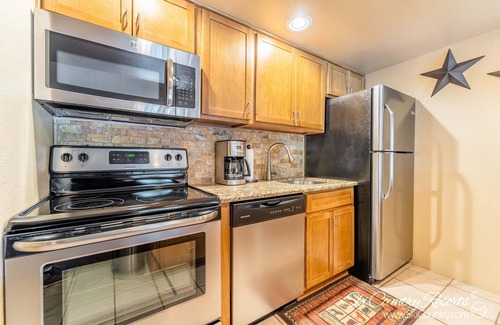 Peak 9 Condo | Bliss in Downtown Breck! Unbeatable Location with Stunning Mtn Views TE204
