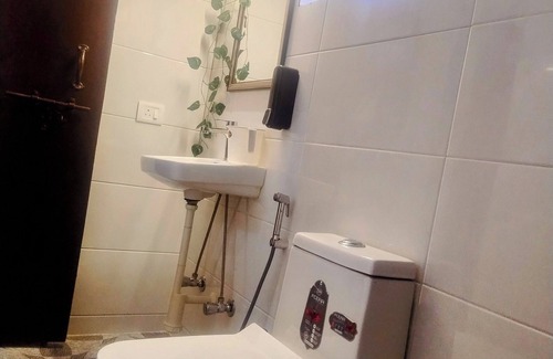 Noida Apartment | Blissful Haven - 1BHK Retreat with Bean Bag