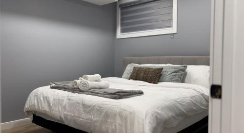 Southwest Edmonton Apartment | Blissful Nest - Cozy, Classy 2 Bedroom Private Suite Netflix, free Parking, 20 minutes to West Edmonton Mall and Airport