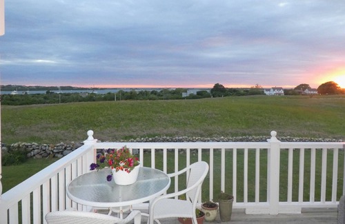 New Shoreham House | Block Island - Crescent Beach with Beautiful Sunset Views over Mitchell Farm