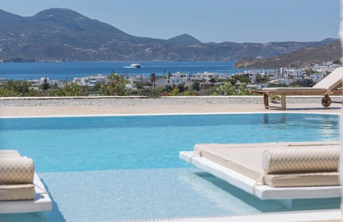 Adamas Apartment | BLU 2 Pool front traditional studio with excellent sea view ΜΑΓ 1304295