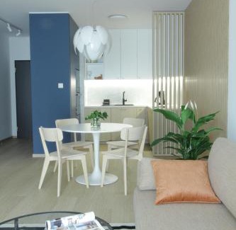 Jezyce Apartment | Blue apartment strict center