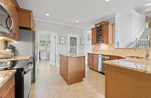 Catawba House | Blue Bayou: Luxury Lake Norman Retreat - Private Pool, Hot Tub, Deep Water Dock