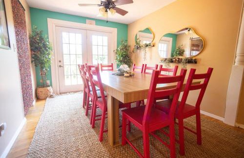 Maryland Heights House | Blue Boho Music and Meme House Four Bedroom Home with Arcade near Westport Plaza