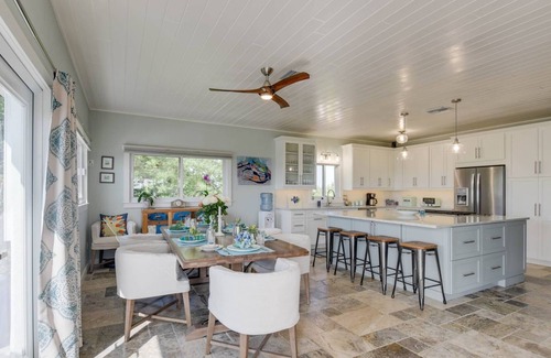 Big Torch Key House | Blue Fish Point: Tranquil, Luxurious Waterfront Oasis, Amazing Sunsets, Pool, Tikis, Dock & Dogs OK!