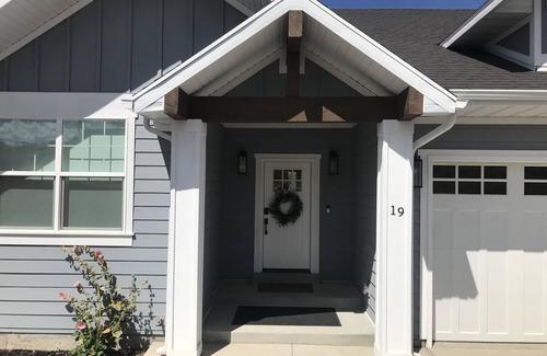 Sweetwater House | Blue Lake Retreat - fully-landscaped home sits on 2nd tee of Bear Lake G.C.