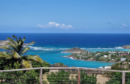 Barriere des Quatres Vents Villa | BLUE LINE C OPEN OCEAN VIEW FACING ILET TORTUE WELL VENTILATED