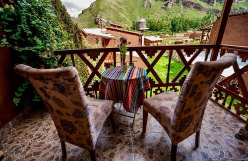 Pisac Apartment | Blue Lotus Chamomile with Mountain view and Balcony