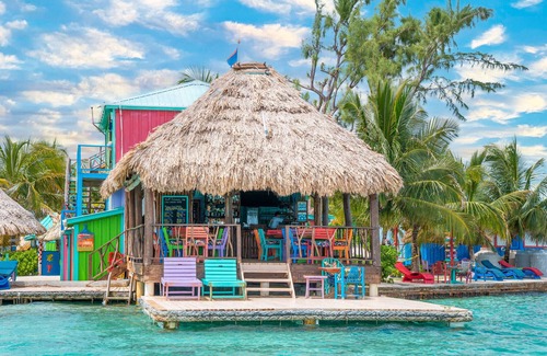 Placencia House | Blue Marlin Cabana at King Lewey Island Resort, Placencia Cayes, Belize