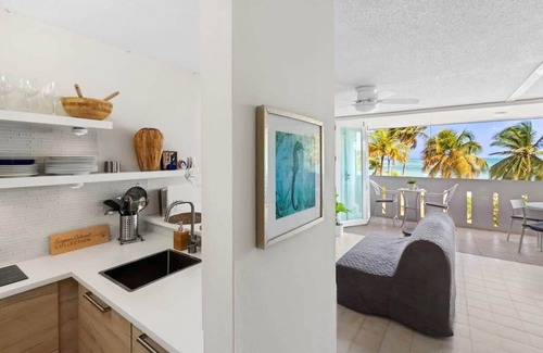 Vilomar Apartment | Blue Ocean Studio | Breathtaking beachfront studio in Luquillo