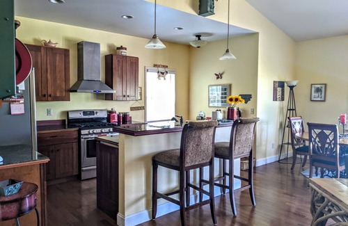 Rambling Ridge House | Blue Ridge MOUNTAIN VIEWS! Jetted Tub, Private, 15 Minutes to Downtown !