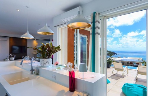 Indigo Bay Villa | Blue Sanctuary, Stunning Ocean Views, Private Pool, Hot Tub