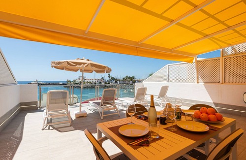 Playa de Mogan Ski Chalet | Blue Sea I - 1st line beach with private terrace