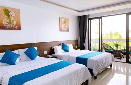 Cam An Hotel | Blue Whale*gần biển An Bàng *ăn sáng*hồ bơi*gia đình