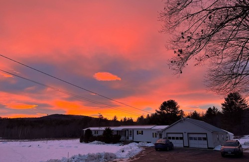 Bryant Pond House | Blue Yodel: Comfortable spot on 36 acres with brookside wood-burning sauna