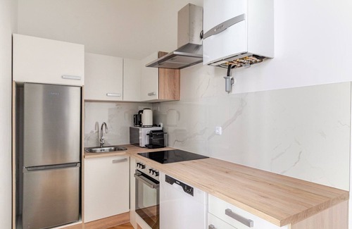 Hundsturm Apartment | Blueground | Margareten, elevator, nr Naschmarkt