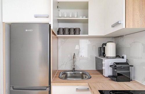 Hundsturm Apartment | Blueground | Margareten, elevator, nr Naschmarkt