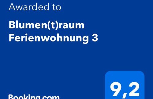 Palmbach Apartment | Blumen(t)raum Ferienwohnung 3