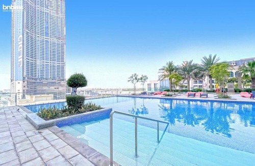 Business Bay Apartment | bnbme | Premium Apt with Balcony – near Burj Khalifa