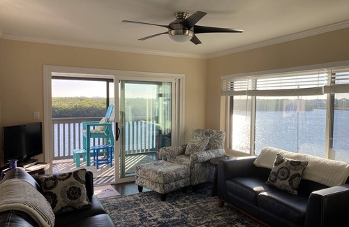 Ruskin Condo | Boater and Fisherman's paradise waterfront Condo with spectacular wildlife views