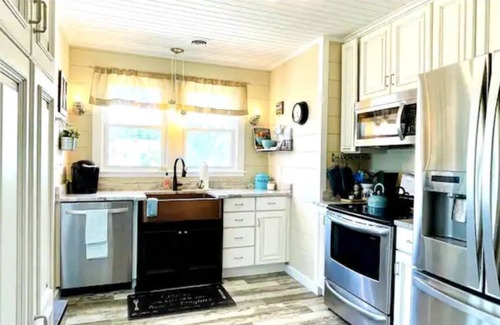 Colonial Beach Cottage | Boaty McBeach House: A Short Walk to Beach, Waterfront Sunsets & Restaurants!