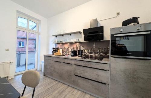 Erfurt Old Town Apartment | BohnApartments Stauffenberg City - Parkplatz - 2 Badezimmer - 3 Schlafzimmer - WLAN