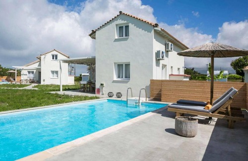 Kounopetra Villa | Boho Blue in Lixouri